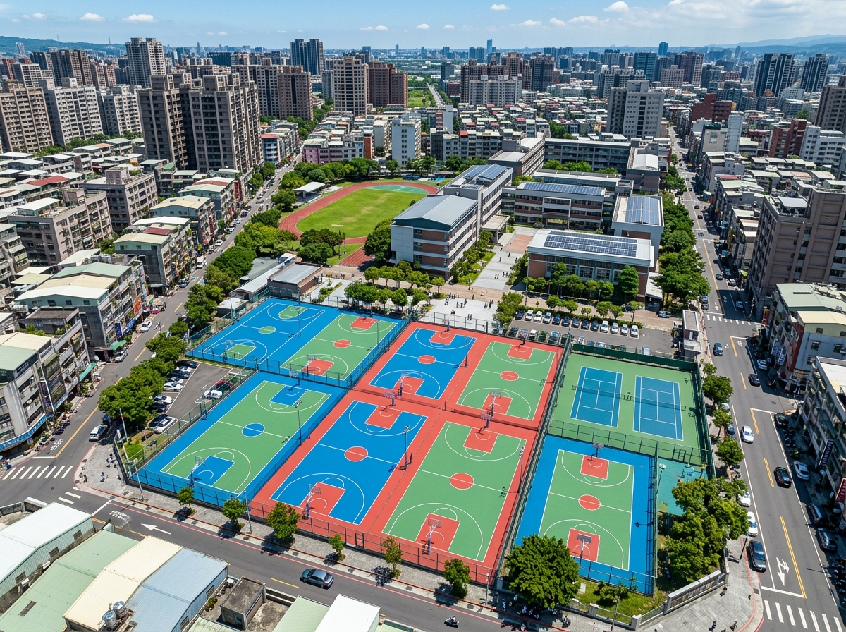 达州市混合型塑胶跑道硅PU篮球场 - 推荐