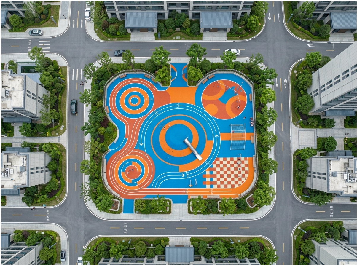 达州市塑胶颗粒EPDM塑胶跑道 - 价格